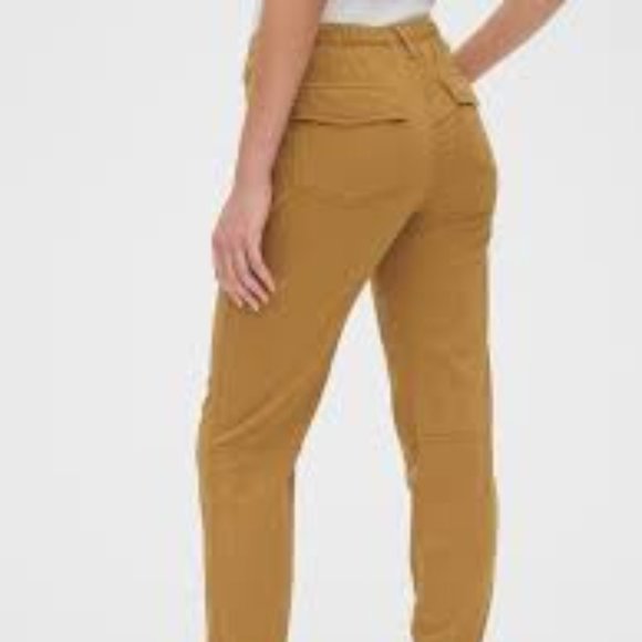 NWOT Gap Khaki Joggers Pants, Moss Green, sz 10 - Picture 1 of 9